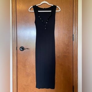 OlivaCeous ribbed midi dress